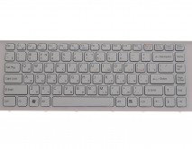 Клавиатура для ноутбука Sony VPC-EG/VPC-EK/VPC-EG1S1R/VPC-EG1S1R/P VPC-EG1S1R/W белая 