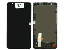 Дисплей Sony Xperia E4 Dual (E2115/E2114/E2124) + тачскрин + рамка черный 1 класс 