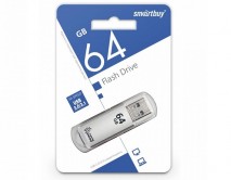USB Flash 3.0 SmartBuy V-Cut 64GB серебро, SB64GBVC-S3