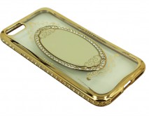 Чехол iPhone 7/8/SE 2020 Fashion Case (SG75-1) Зеркало золото