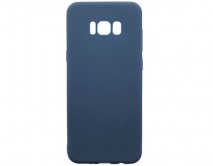 Чехол Samsung G955F Galaxy S8+ силикон синий 