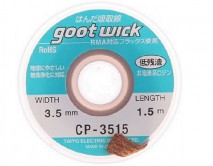 Оплетка для выпайки goot CP-3515 (3,5мм*1,5м) 