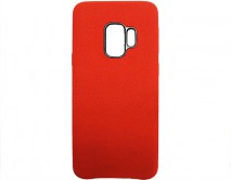 Чехол Samsung G960F Galaxy S9 Suede (красный)
