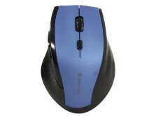 Беспроводная мышь Defender Accura MM-365 синяя, 6 кнопок, 800-1600 dpi, 52366 