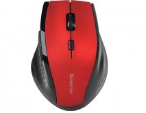Беспроводная мышь Defender Accura MM-365 красная, 6 кнопок, 800-1600 dpi, 52367 