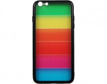 Чехол iPhone 6/6S Plus Rainbow Case черный