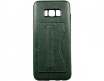 Чехол Samsung G955F S8+ Kanjian Card с держателем зеленый