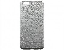 Чехол iPhone 6/6S Мозаика (серебрянный) 