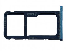 Держатель SIM-карты Huawei P20 Lite синий