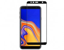 Защитное стекло Samsung J415F Galaxy J4+ (2018)/J610F Galaxy J6+ (2018) 3D Full черное 