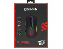 Проводная игровая мышь Redragon Phoenix 2 RGB,11 кнопок,10000dpi, 75097