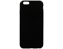 Чехол iPhone 6/6S Пластик (черный) 