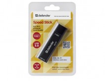 CardReader Defender Speed Stick Type-C - USB/SD/TF, 83205 