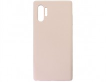 Чехол Samsung N975F Galaxy Note 10+ Liquid Silicone FULL (розовый песок) 