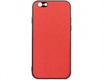 Чехол iPhone 6/6S Экокожа (красный)