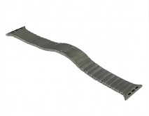 Ремешок Watch Series 38mm/40mm металл Arc buckle серебро 