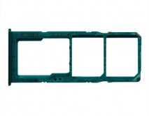 Держатель SIM Samsung A30S (2 SIM) зеленый