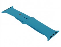 Ремешок Watch Series 42mm/44mm/45mm/49mm силиконовый blue, SM #3
