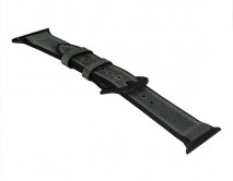 Ремешок Watch Series 42mm/44mm/45mm/49mm New silicone leather серый