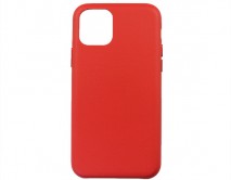 Чехол iPhone 11 Pro Leather Case без лого, красный