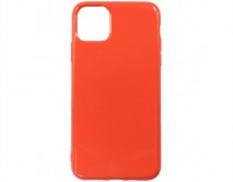 Чехол iPhone 11 Pro Max Силикон 2.0mm (оранжевый)