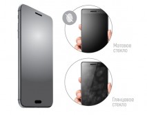 Защитное стекло Samsung A407F Galaxy A40s (2019) матовое черное
