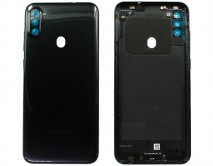 Задняя крышка Samsung A115F A11 черная 1 класс