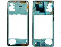 Средняя часть Samsung A71 градиент синяя 1 класс