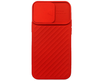 Чехол iPhone 12 Mini Lens Slide (красный) 