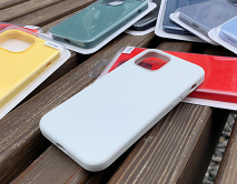 Чехол iPhone 12 Pro Max Liquid Silicone FULL (красный)