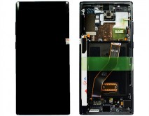 Дисплей Samsung N975F Galaxy Note 10 Plus + тачскрин + рамка черный (GH82-20838A) (Service Pack 100%)