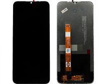 Дисплей Realme C15/C11/Narzo 30A + тачскрин черный