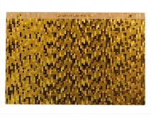Защитная плёнка текстурная на заднюю часть Мозаика (золото, KJ6303), S 120*180mm 