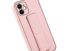 Чехол iPhone X/XS Sunny Leather+Stander (розовый) 