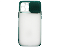 Чехол iPhone 12 Pro Lens Slide Mate (зеленый)