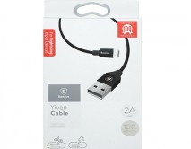 Кабель Baseus Yiven Cable For Lightning - USB черный, 1,2м (CALYW-01)