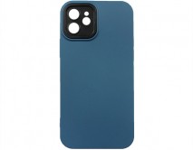 Чехол iPhone 12 BICOLOR (темно-синий)