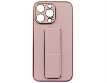 Чехол iPhone 13 Pro Sunny Leather+Stander (розовый)