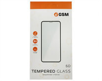 Защитное стекло GSM iPhone 13 Pro Max/14 Plus черное
