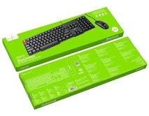 Проводной набор (клавиатура+мышь) Hoco GM16 Business, черный, мембранная