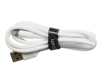 Кабель Kstati KS-013 Lightning - USB белый, 1м