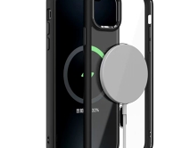 Чехол iPhone 11 Pro Max Acrylic MagSafe, с магнитом, черный