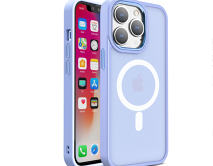 Чехол iPhone 13 Pro Matte Case MagSafe (лиловый)