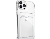 Чехол iPhone 14 Pro Max TPU CardHolder (прозрачный)