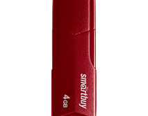 USB Flash SmartBuy CLUE 4GB бордовый, SB4GBCLU-BG 