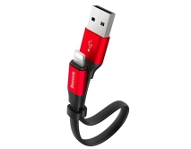 Кабель Baseus Nimble Lightning - USB черный-красный, 0,23м (CALMBJ-B91)