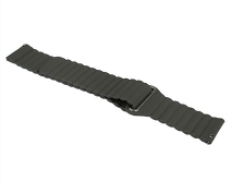 Ремешок Samsung/Huawei/Amazfit Bip/GTS 20mm leather loop серый #17 