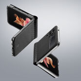 Чехол Samsung Z Flip 3 DuxDucis Bril (черный)