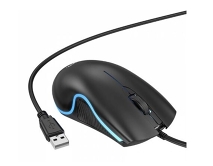 Проводная мышь USB Hoco GM19, черный