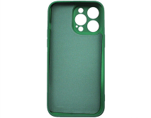 Чехол iPhone 14 Pro Max Colorful (темно-зеленый)